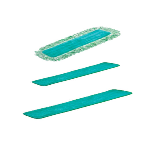 Victoria Bay Green Microfiber Wet Mop - Case of 100
