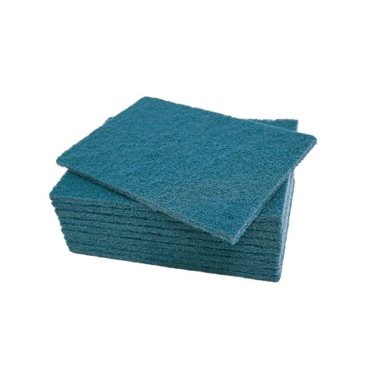 Victoria Bay VBSP69HE Scouring Adhesive Pad, 6 x 9", Blue, Heavy Duty - Case of 400