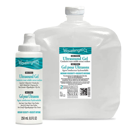 Wavelength Ultrasound Gel 5L - Clear