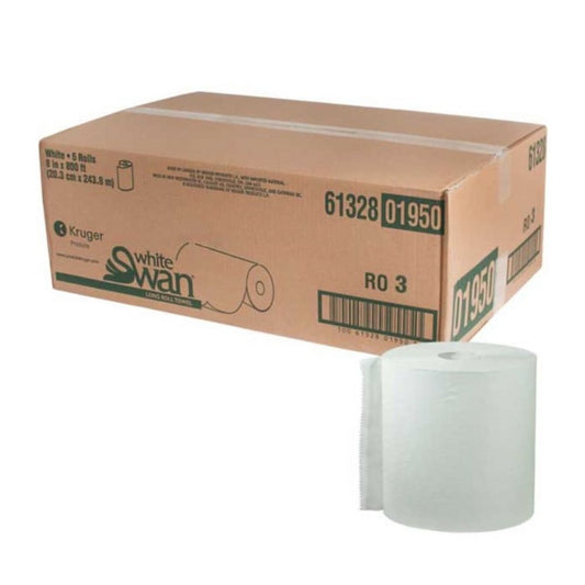 White Swan® Hardwound Roll Paper Towel, 800 ft./roll - Case of 6
