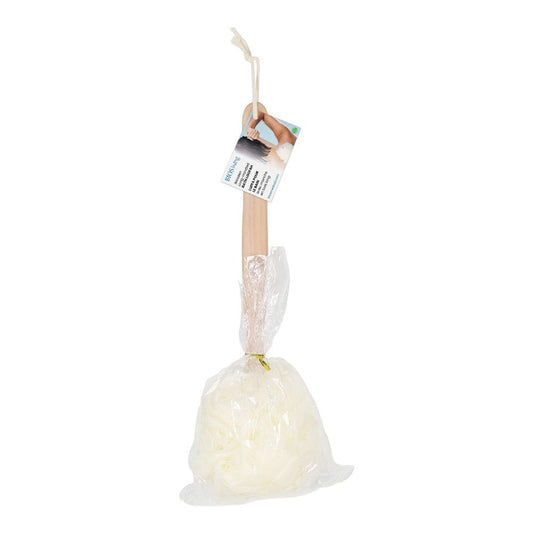 BIOS Living Wooden Long-Handled Bath Loofah