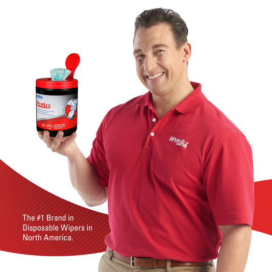 WypAll PowerClean ProScrub Heavy Duty Wet Towels, 9.5" x 12" -58310
