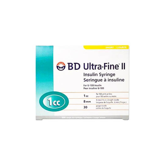 BD Ultra Fine™ Insulin Syringes, 1cc, 30G X 5/16” - 320469