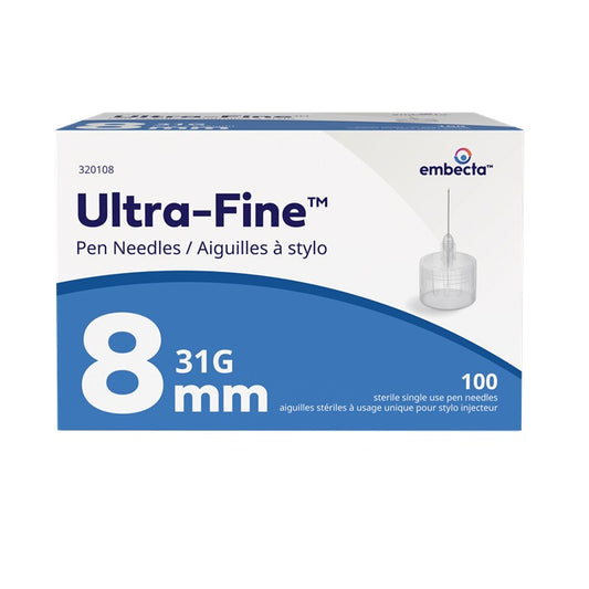Embecta 31G Ultra-Fine™ Insulin Pen Needle