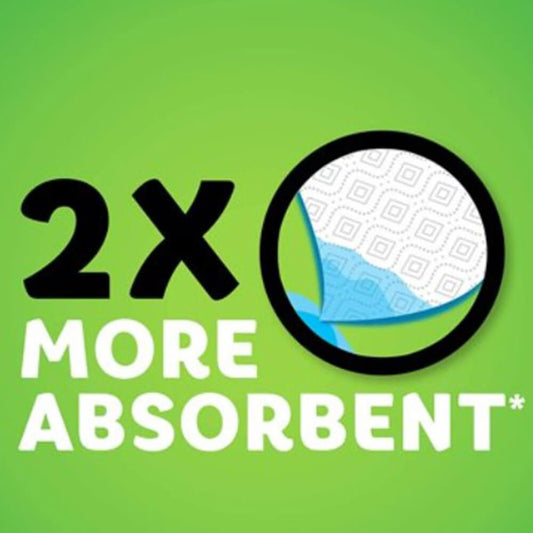 Bounty Select-A-Size Paper Towels, 12 Single Plus Rolls = 18 Regular Rolls, White