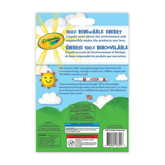Crayola Fine Line Markers, 12 Count - Case of 12 Boxes