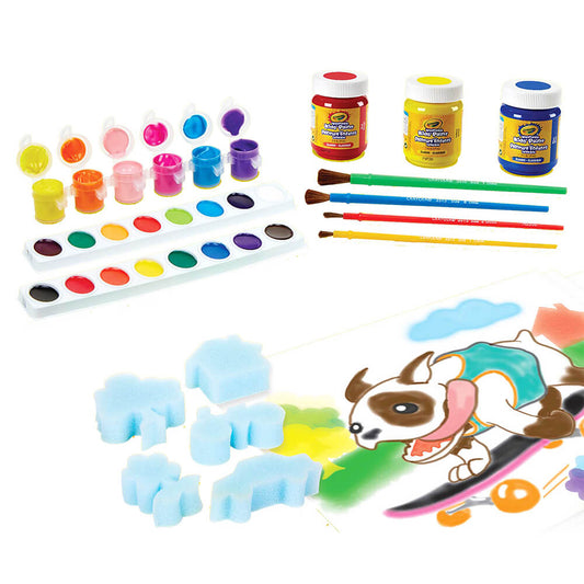 Crayola Washable Paint Set - Case of 4