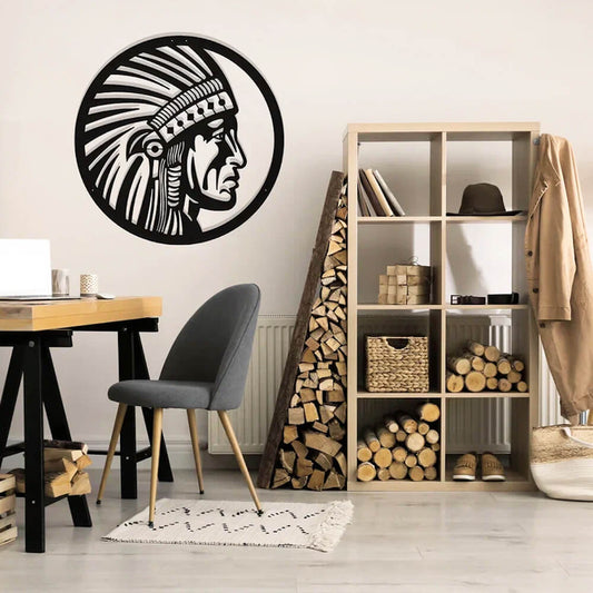 METAL WALL ART - INDIGENOUS