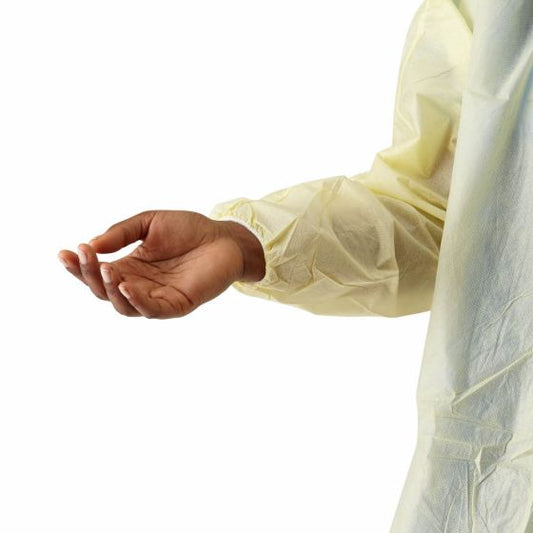 Classic Cover Lightweight Spunbond Polypropylene Gowns with Waist and Neck Ties