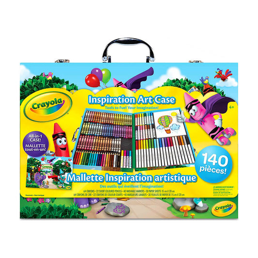 Crayola Inspiration Art Case With Crayons - 140 Pieces