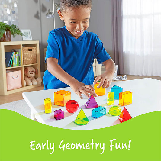 Learning Resources: View-Thru Geometric Solids