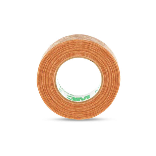 3M Micropore Tan Surgical Tape, 0.5 in x 10 yd, Box of 24 Rolls