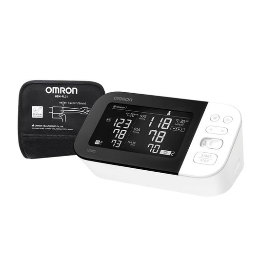 A omron 10 series upper arm wireless blood pressure monitor