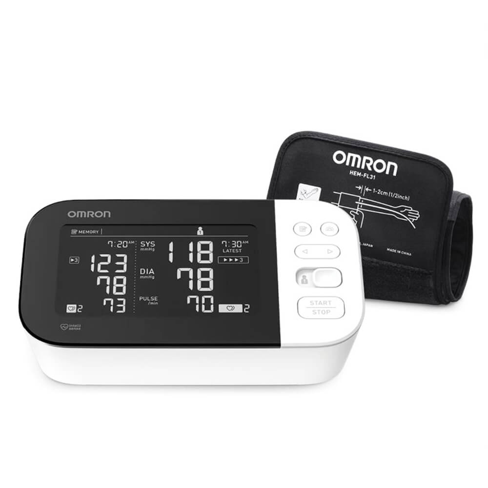 A omron 10 series upper arm wireless blood pressure monitor