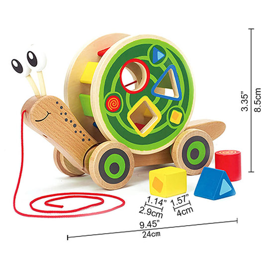 Hape Walk-A-Long Snail