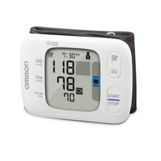 A wrist blood pressure monitor