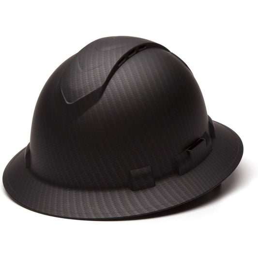 Ridgeline Pyramex Ridgeline Full Brim Vented Hard Hat in Blue Mountain
