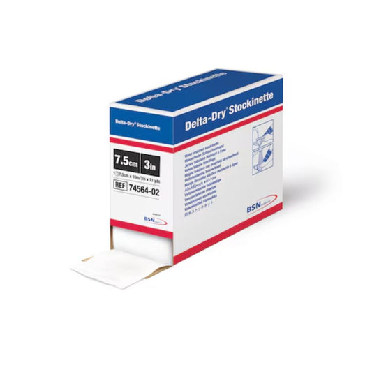 Delta-Dry Water Resistant White Stockinette Roll in Milton