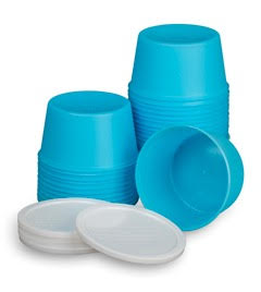 Alliance Disposable Denture Cups with Lid