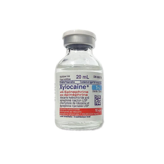 Xylocaine® Injections, 1% with epinephrine (1:100M), 20mL, each