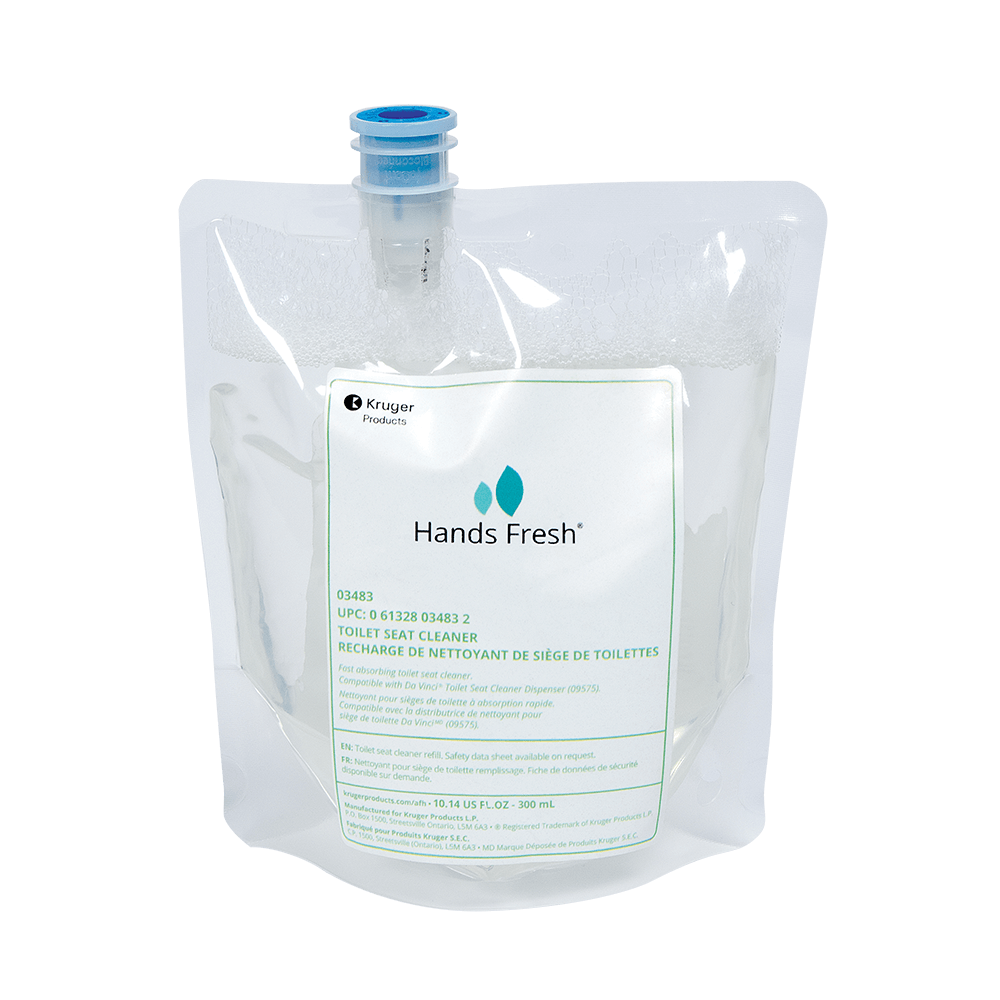 Krugger® Hands Fresh® Toilet Seat Cleaner - 6 Units/Case (03484)