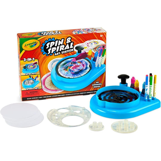 Crayola Spin & Spiral Art Station 2.0 - Case of 4 Stations