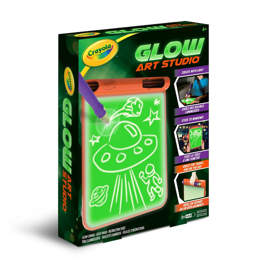 Crayola Glow Art Studio, 8.5 in. x 10 in.