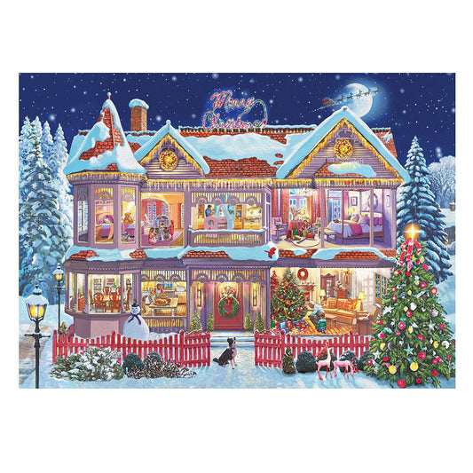 EuroGraphics Getting Ready Christmas by Steve Crisp Puzzle,1000 Pieces, 6000-0973