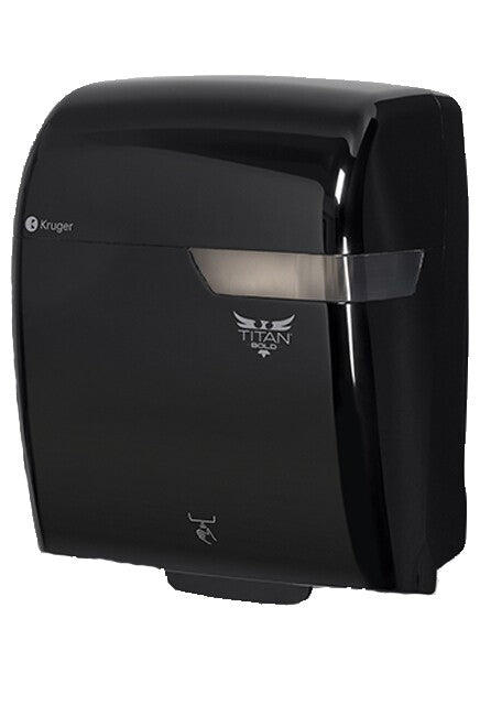 Kruger® Titan® Bold Electronic Hybrid Roll Towel Dispenser - Black (09989)