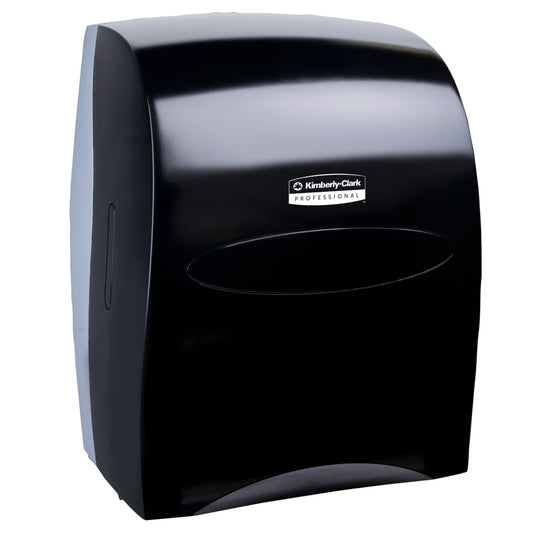 Kimberly-Clark Professional Sanitouch® Manual Hard Roll Towel Dispenser, Black, 09996