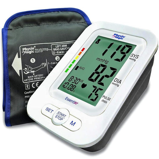 A Physio Logic Essentia Blood Pressure Monitor with Cuff