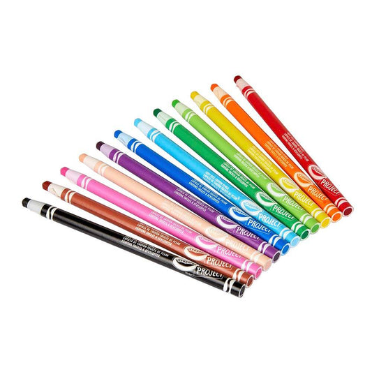 Project Easy Peel Crayon Pencils - 12 Count