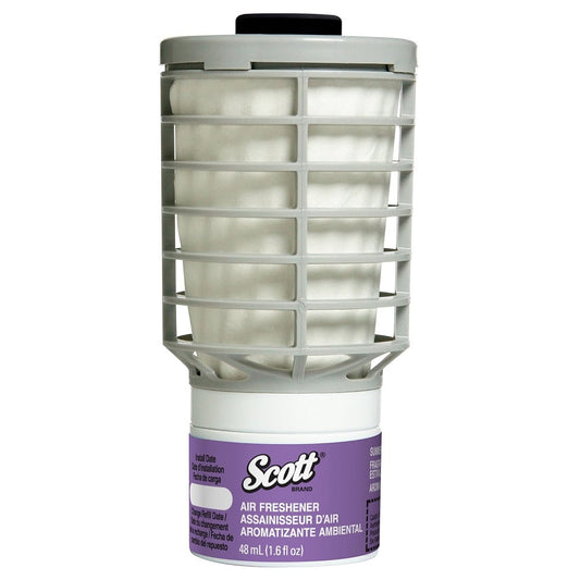 Scott Essential Air Freshener Refill, Summer Fresh, Automatic, Continuous Release, 6 Refills, 12370