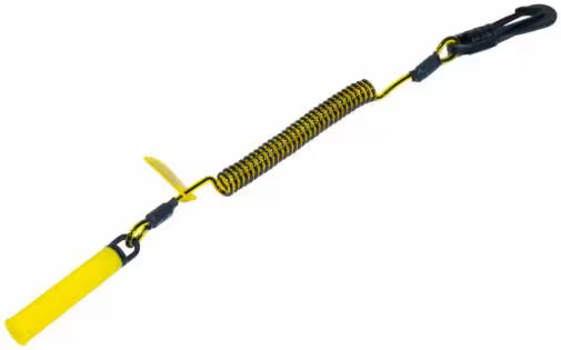 3M™ DBI-SALA® Quick Spin Pen Holder, 1500032, with coil, yellow, 0.3 in (0.76 cm) - Pack of 10