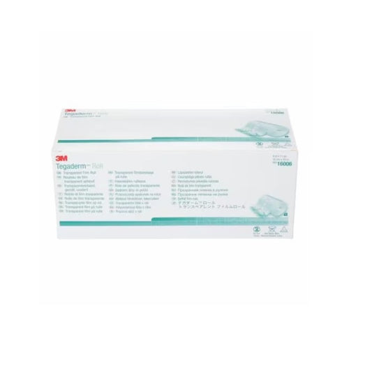 3M Tegaderm Transparent Film Roll, 15 cm x 10 m - Tray of 50
