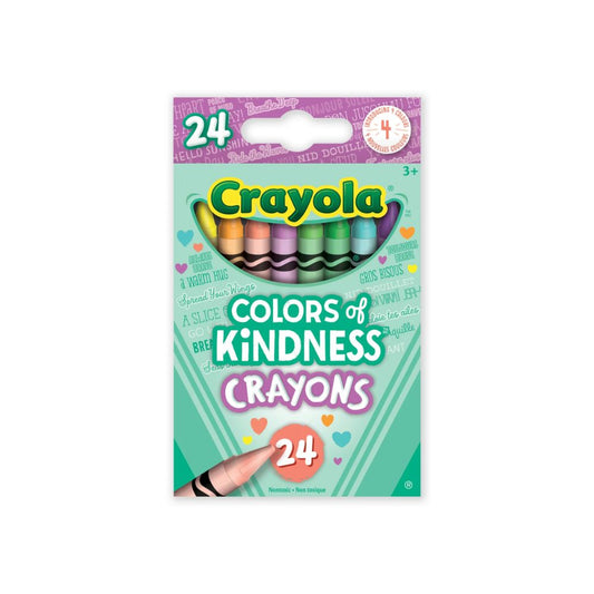 Crayola 8 Count Crayons Colours of Kindness - Case of 24 Boxes