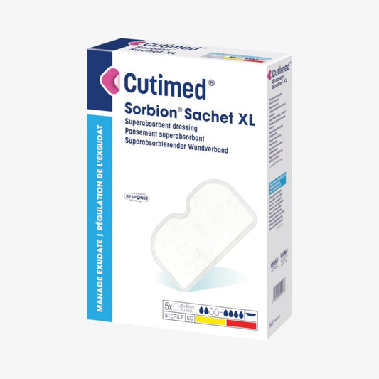 Cutimed Sorbion Sterile XL Sachet - 25x45cm, Box of 10