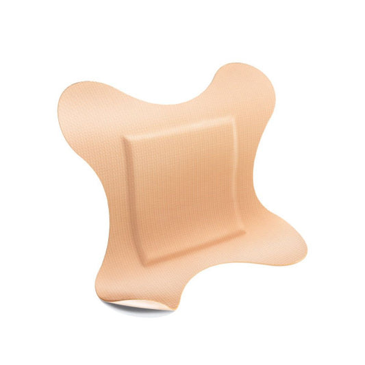 Leukoplast Elastic - Lightweight Fabric Dressing Sterile Wing Bandages, Box of 50