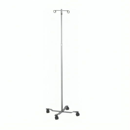 2-Hook I.V. Stand, 4 Legs