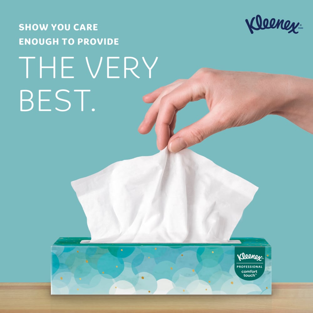 Kleenex® Professional Facial Tissue, 2-Ply, White - 21400 | United