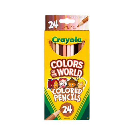 Crayola 24 Colours Of The World Pencils