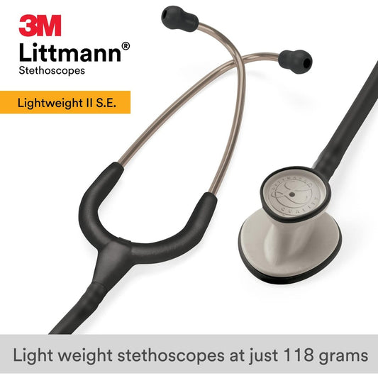 3M Littmann Lightweight Stethoscope Black - 28", 2450