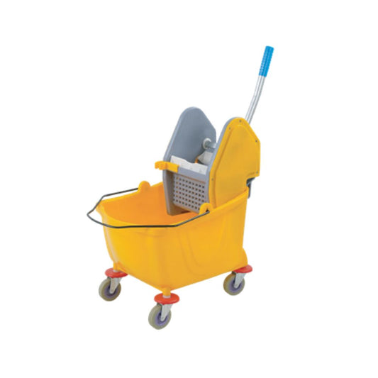 24L, VICBAY VBMB24DY MOP BUCKET, YELLOW DOWN PRESS