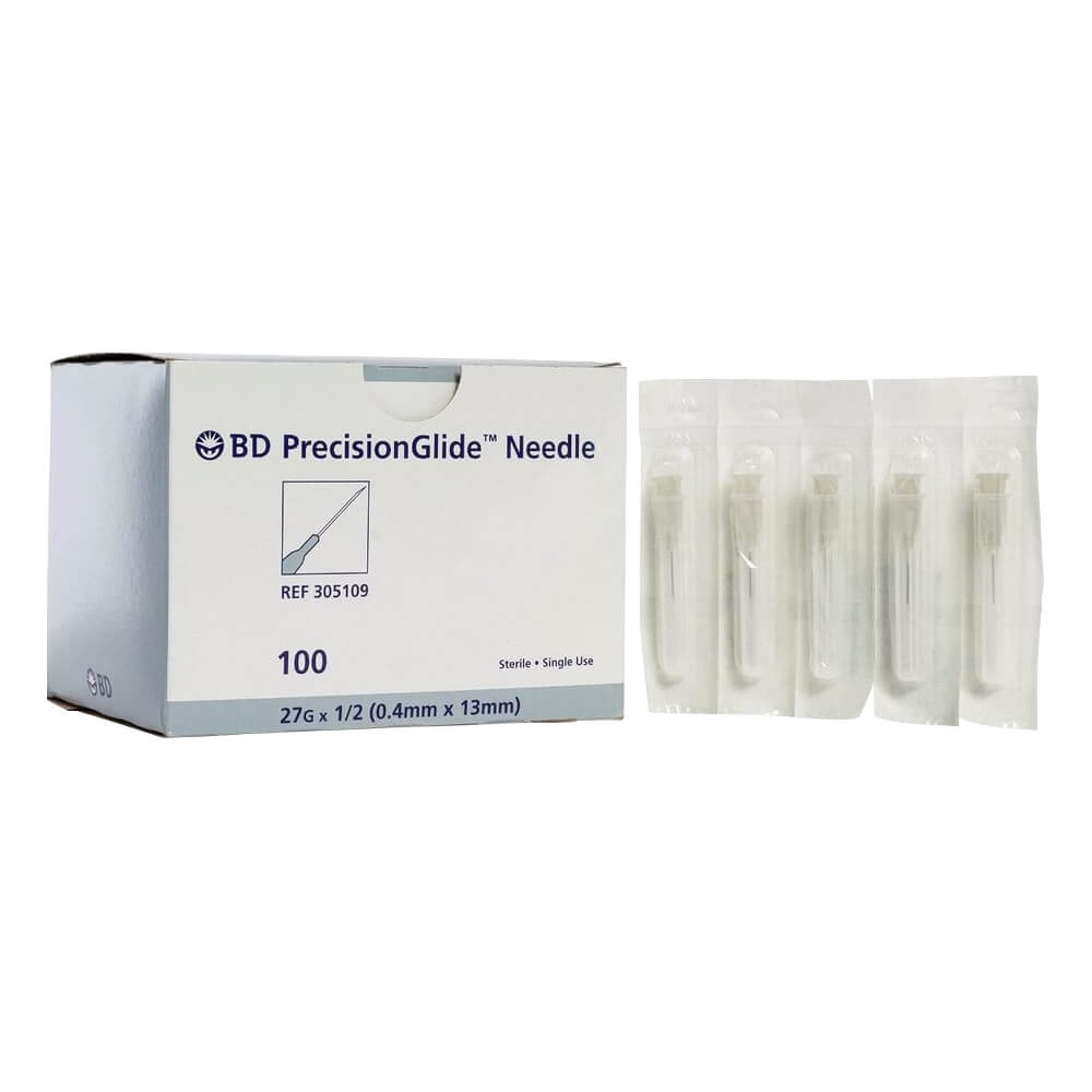BD PrecisionGlide™ Needle, 27G x 1/2