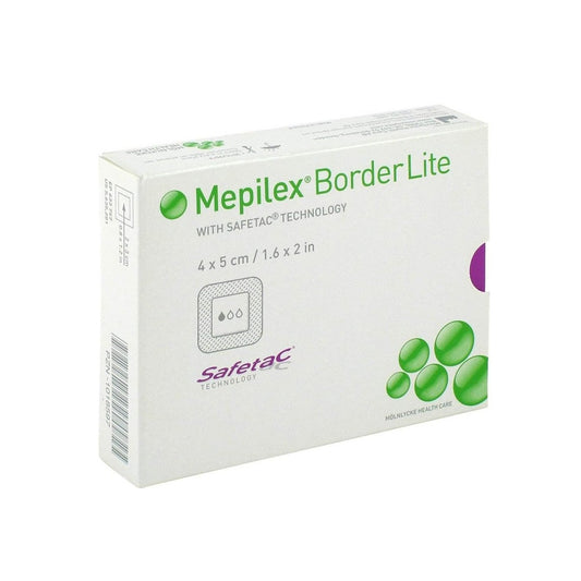 Mepilex Border Lite Foam Dressing 4 x 5cm (1.6" x 2") (10/BX)