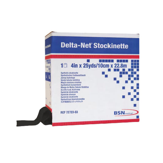 Delta-Net - Black Synthetic Stockinette Roll