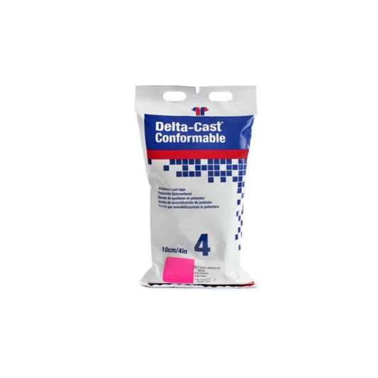 Delta Cast Elite - Pink Polyester Cast Tape, Pack of 10