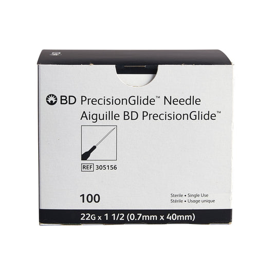 BD™ PrecisionGlide™ Sterile Needles 22G X 1½" - 305156