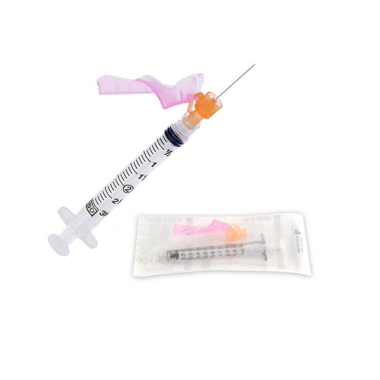BD Eclipse™ Needle 25 G x 5/8 in. with detachable 1 mL BD Luer-Lok™ syringe - 305780