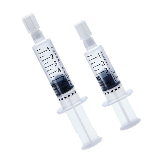 BD PosiFlush™ Normal Saline Syringe, 5 ml,  Concentric, 306545